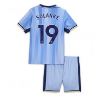 Tottenham Hotspur Dominic Solanke #19 Fußballbekleidung Auswärtstrikot Kinder 2024-25 Kurzarm (+ kurze hosen)